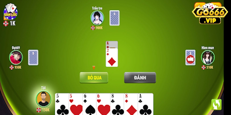 Bài Phỏm ăn tiền thật - Hướng dẫn chơi game trực tuyến 4 Chơi bài Phỏm ăn tiền thật tại Go666 giúp tay chơi thư giãn và có nhiều cơ hội kiếm tiền